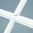1 inch sculptured grill bar for bay windows