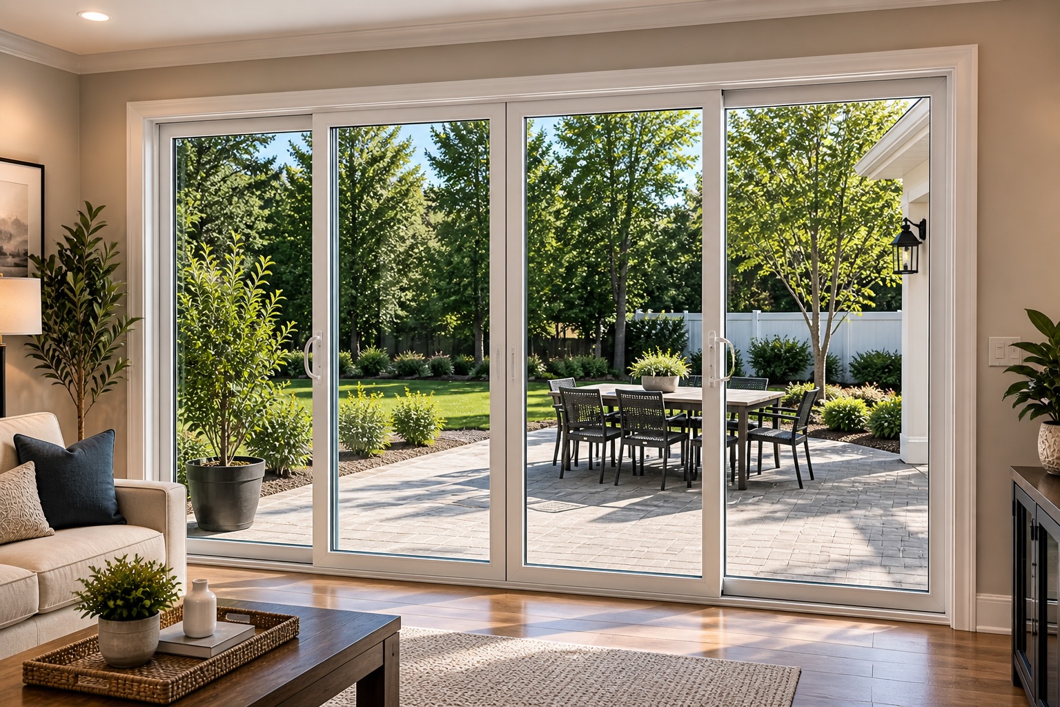 4-panel sliding glass door, Central Florida