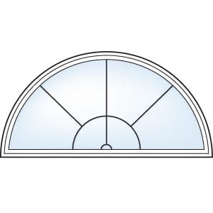 Sunbar grill pattern, geometric windows
