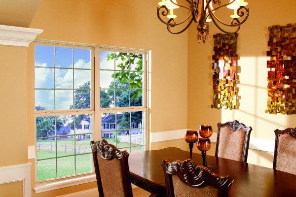 Single hung windows in elegant Central Florida interior