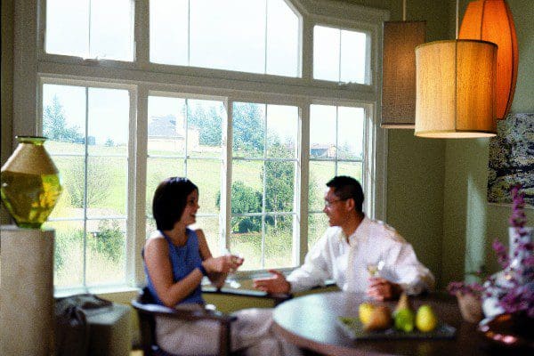 Slider windows in Central Florida dining room